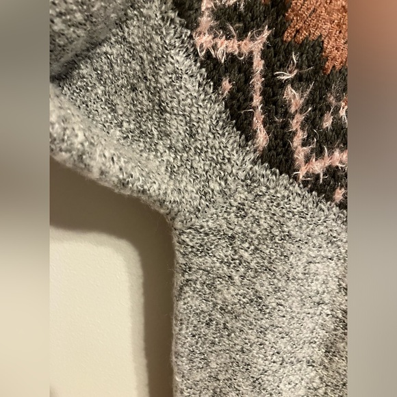 Maurices Fairisle Print Sweater Dress Womens Size Small - Picture 5 of 13